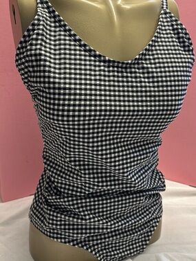 Black and White Gingham bathingsuit